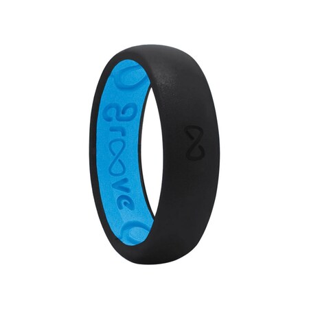Groove Life Ring Grv Thin Blk/Blu 6 684191968396